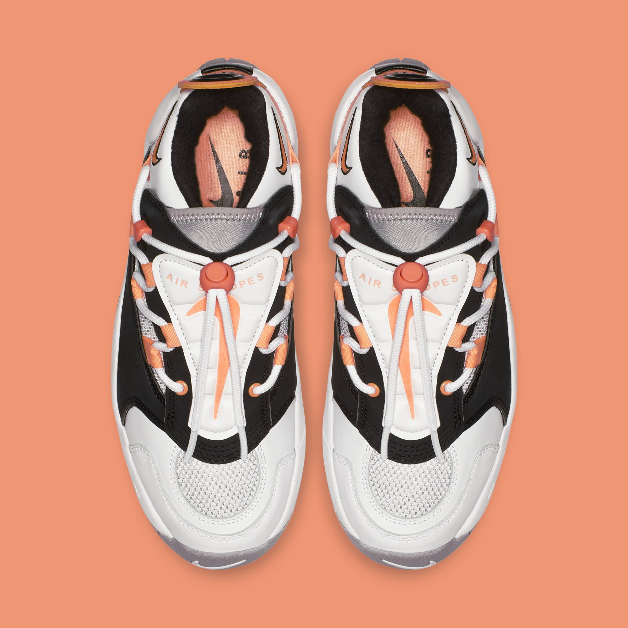 Nike Air Swoopes 2 'Orange Pulse' 917592-102 (Top)