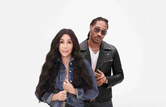 Cher and Future in The Gap campaign