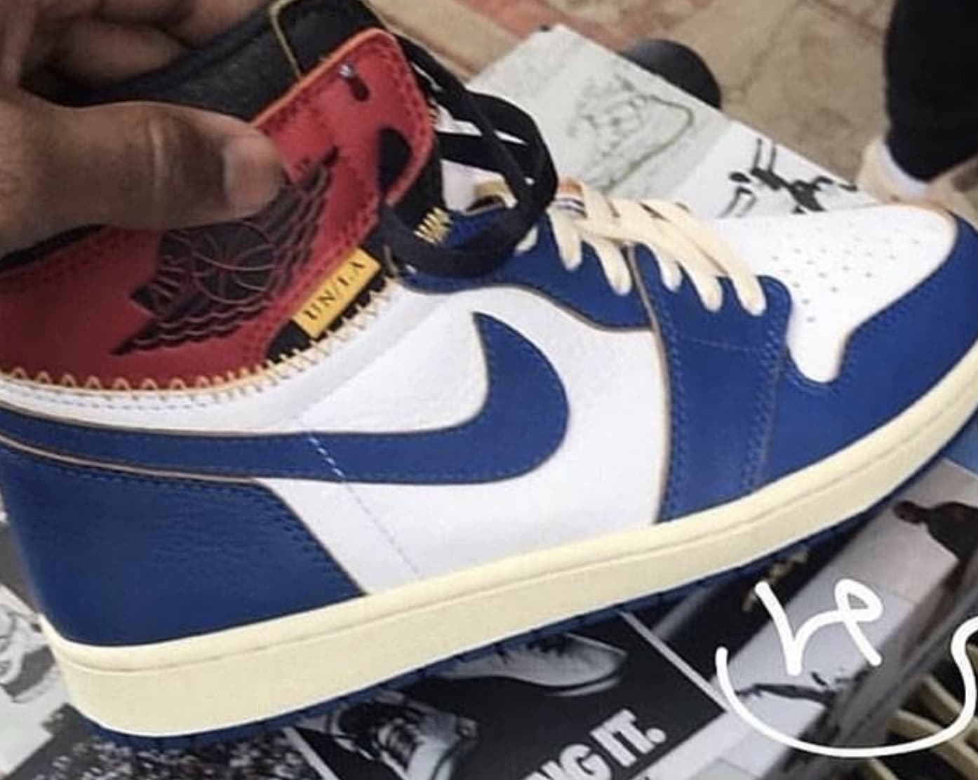 The Union LA x Air Jordan 1 High Footscape Has Been Revealed