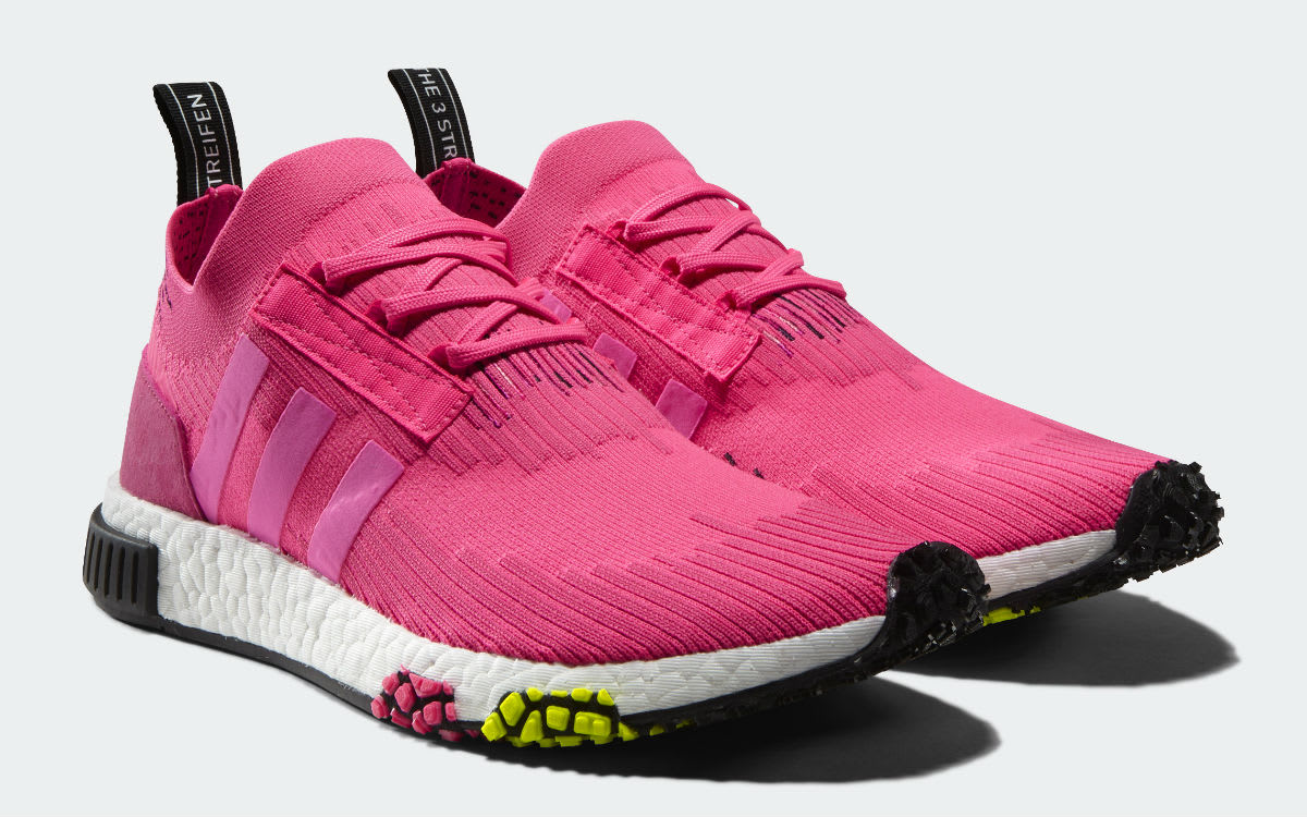 Adidas NMD Racer Primeknit Vivid Pink Release Date CQ2442 Front