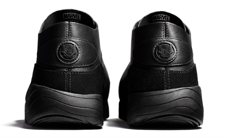 Marvel x Clarks Black Panther Sneaker Release Date 26134980 Heel