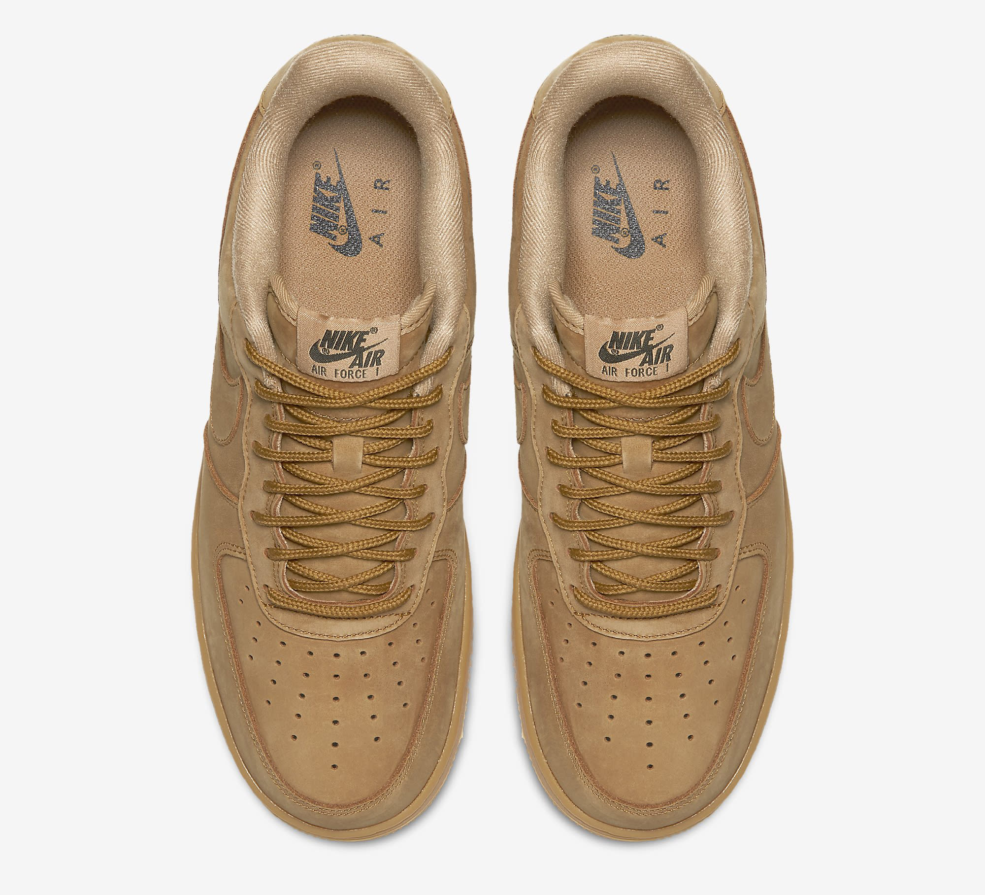 Wheat Nike Air Force 1 Low AA4016-200 Top