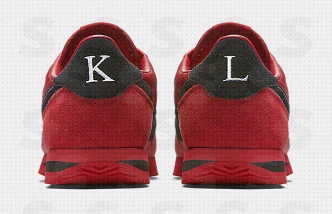Kendrick Lamar Nike Cortez Damn Heel