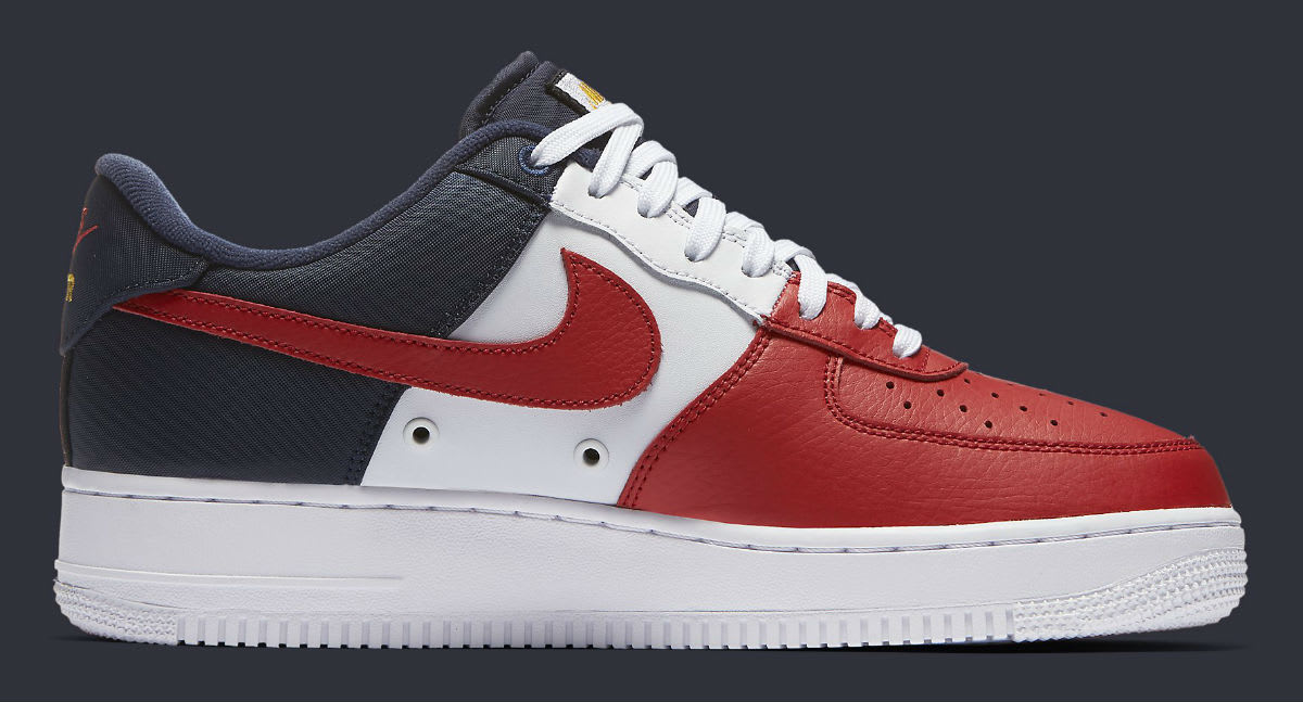 Nike Air Force 1 Low Mini Swoosh USA Release Date Medial 823511-601
