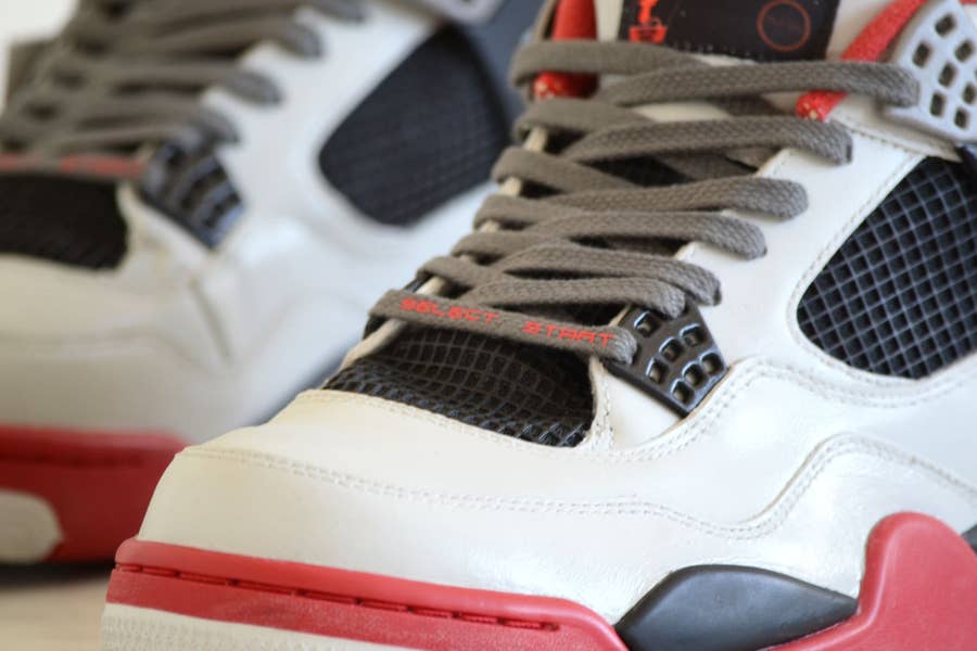 Custom Nintendo Air Jordans Feature Actual Controller Buttons