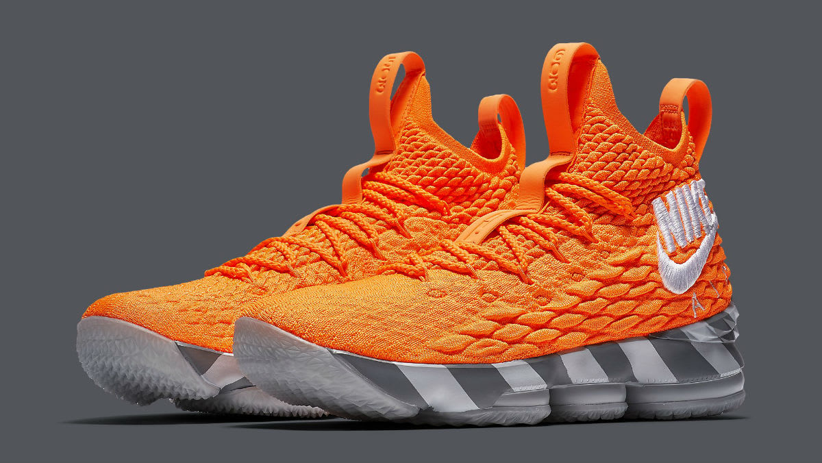 Nike LeBron 15 Orange Box Release Date AR5125-800 Main