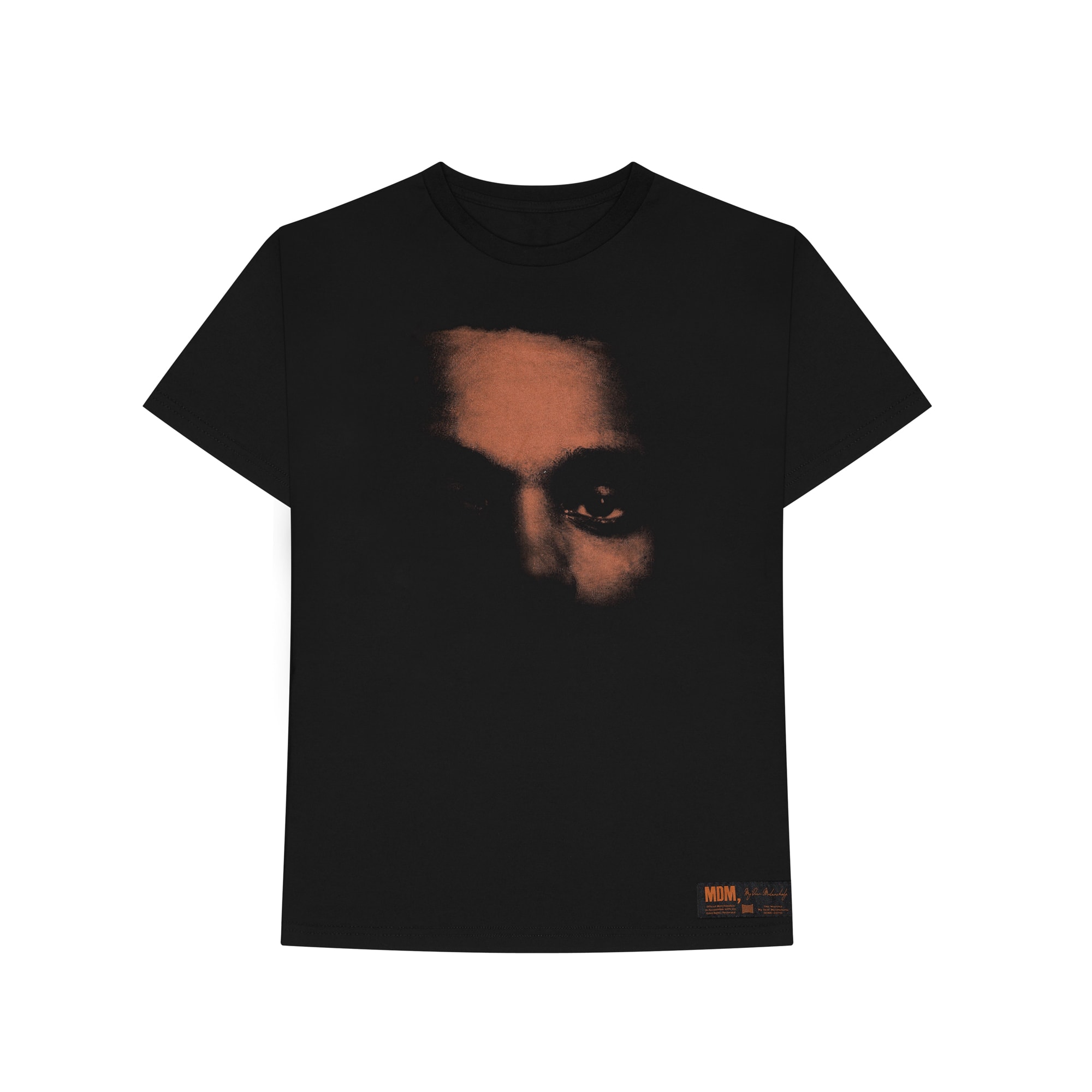 The Weeknd&#x27;s &#x27;My Dear Melancholy&#x27; cover t-shirt.