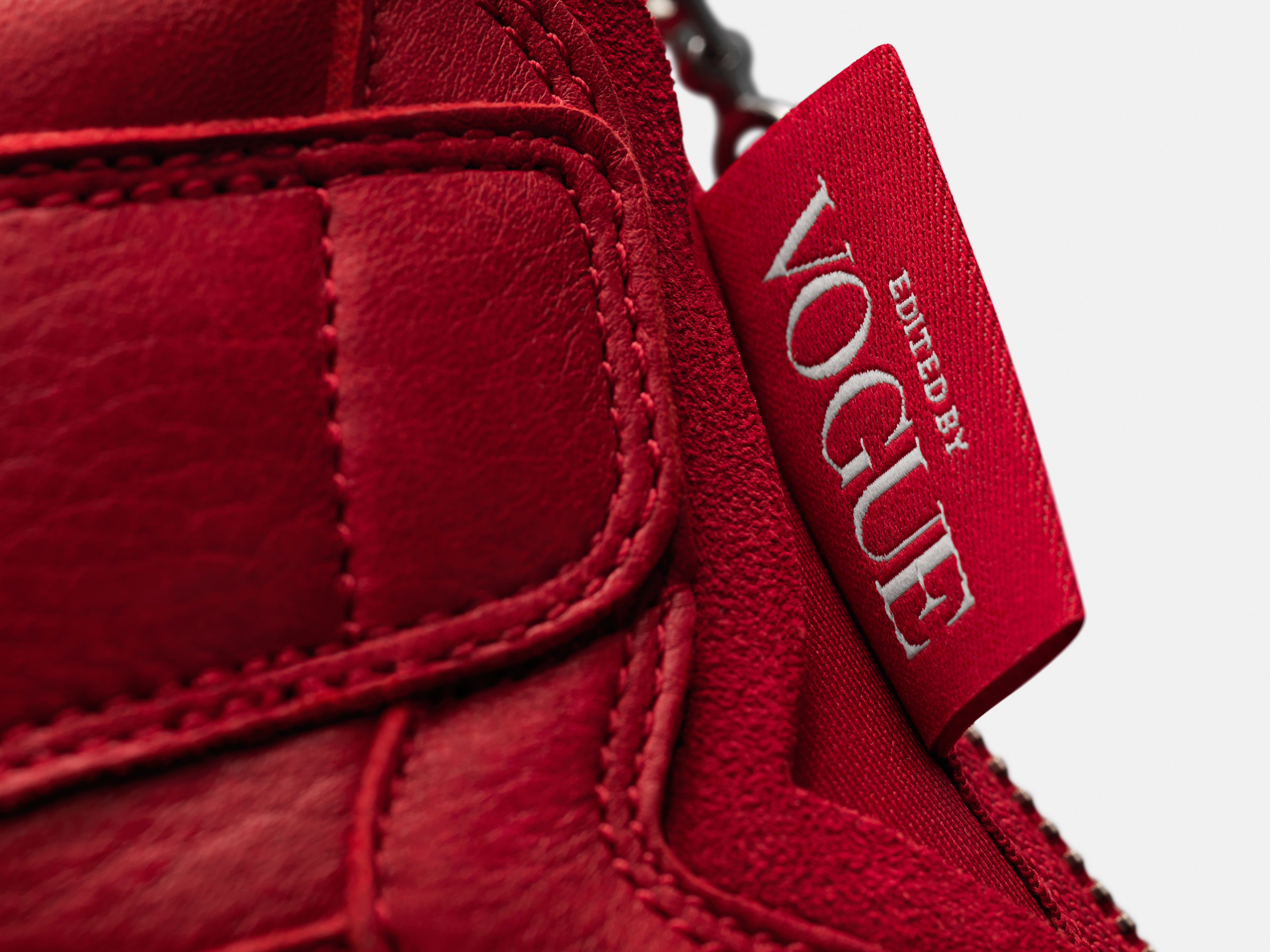 Vogue x Air Jordan 1 Zip AWOK &#x27;University Red&#x27; (Detail)