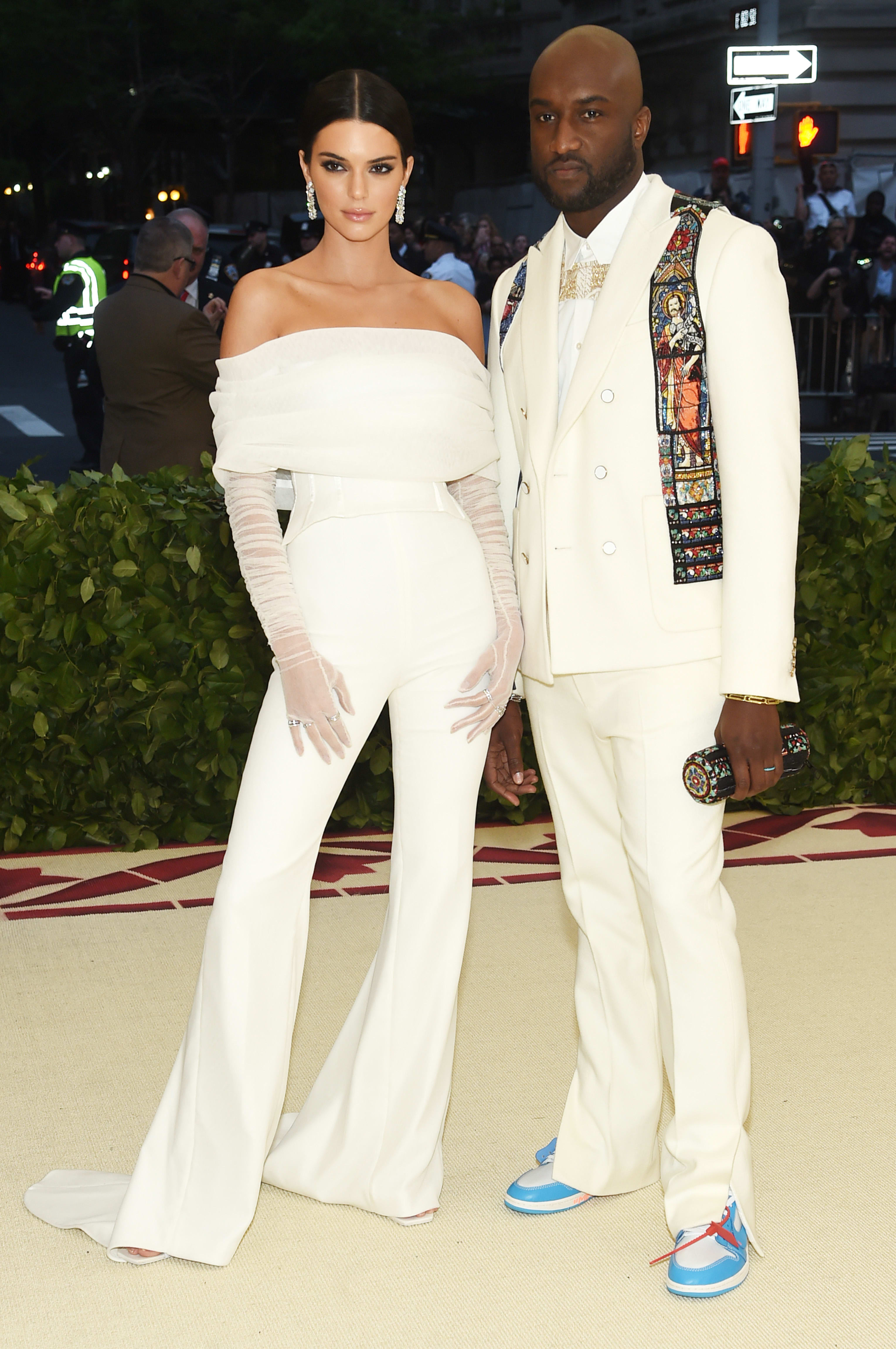 Virgil Abloh Wears Off-White Air Jordan 1 'UNC' to Met Gala – Footwear News