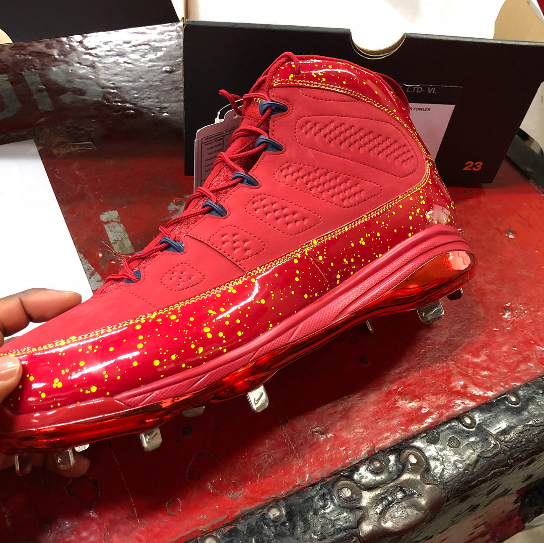 Dexter Fowler Air Jordan 9 Red PE