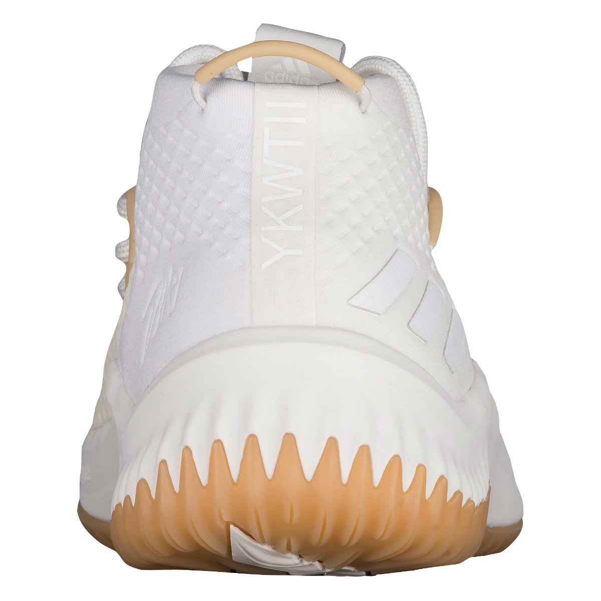Adidas Dame 4 White Gum Release Date Heel BY4496