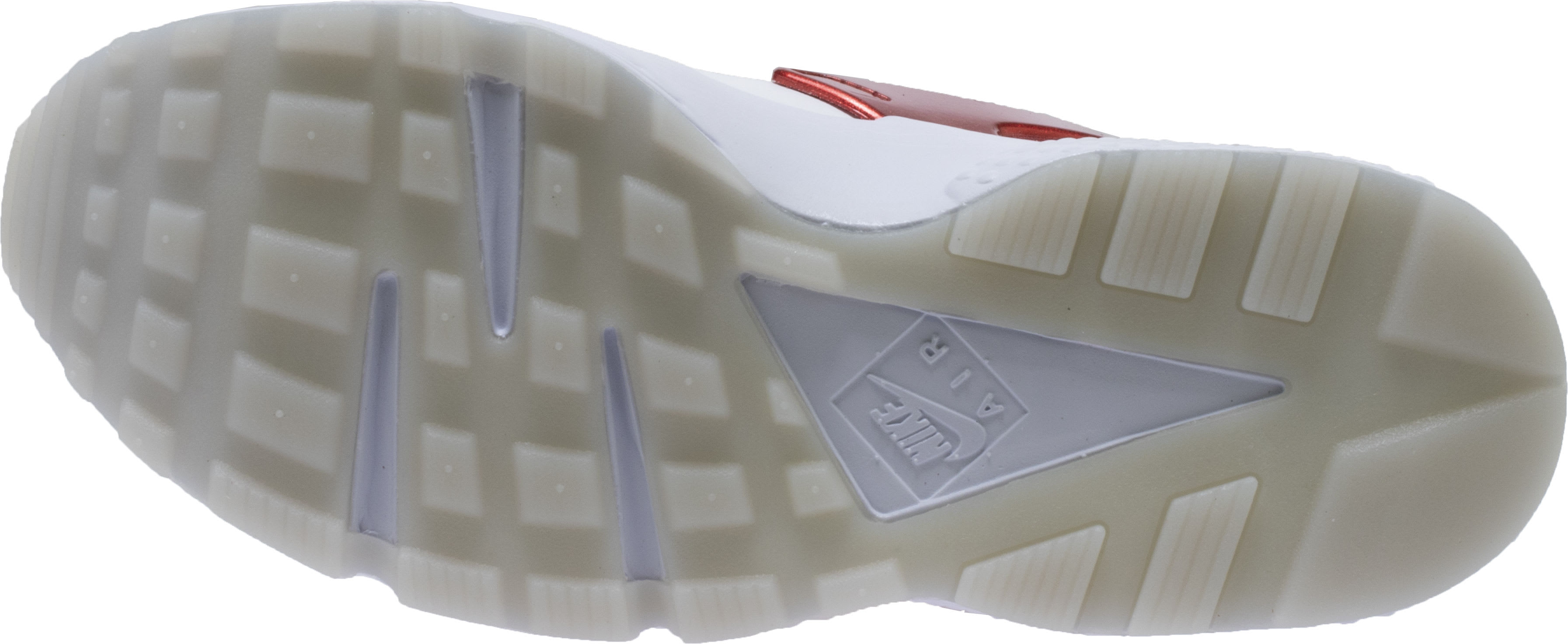 Shoe Palace x Nike Air Huarache White/Red/Platinum &#x27;Joonbug&#x27; AJ5578-101 (Bottom)