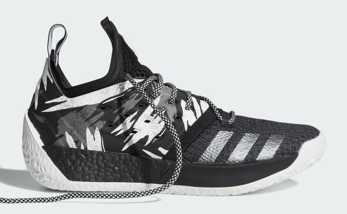 Adidas Harden Vol. 2 Traffic Jam Release Date AH2217 Laces