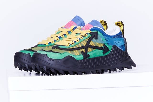 Off white sales floral sneakers