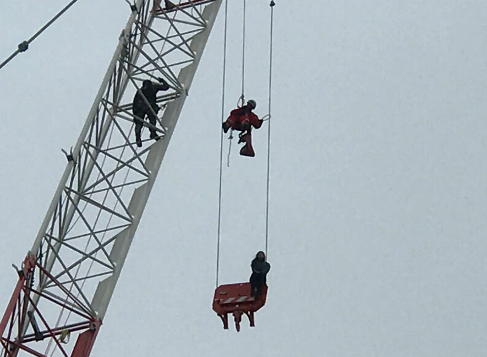 Toronto Woman Rescued From Sky-High Crane Faces Mischief Charge