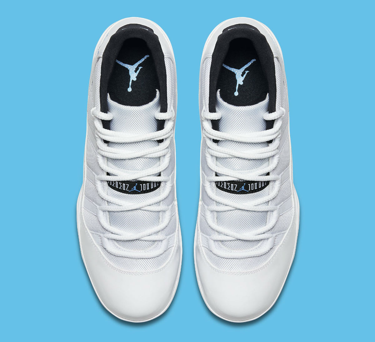 Air Jordan 11 XI Cleats Columbia Release Date AO1561-117 Top