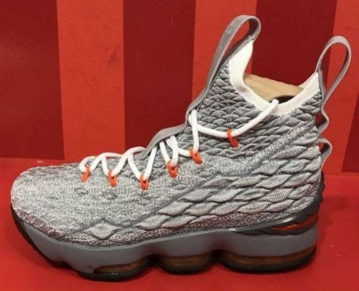 The Safety Orange Nike LeBron 15 Is Just for Kids Complex