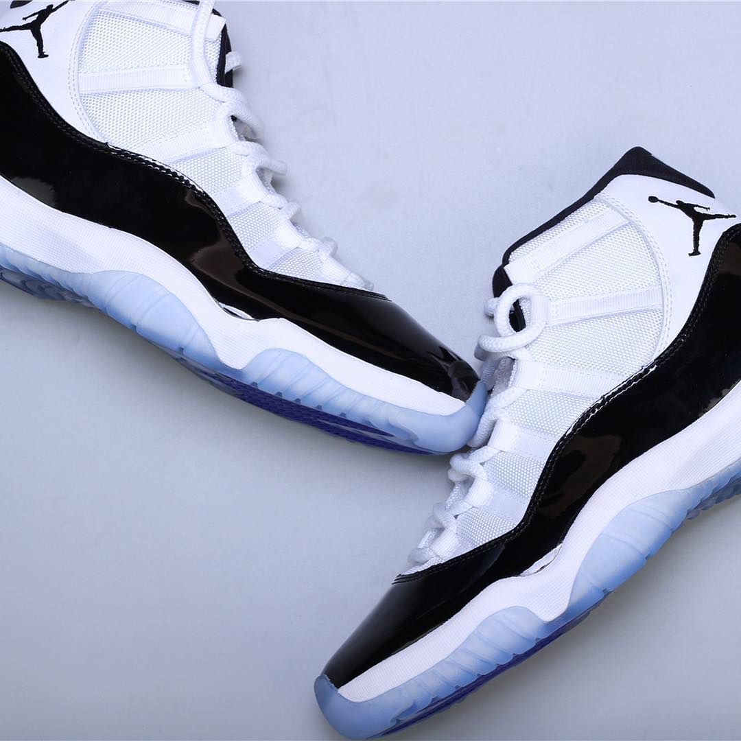 Air Jordan 11 XI Concord 2018 Release Date 378037-100 Toes