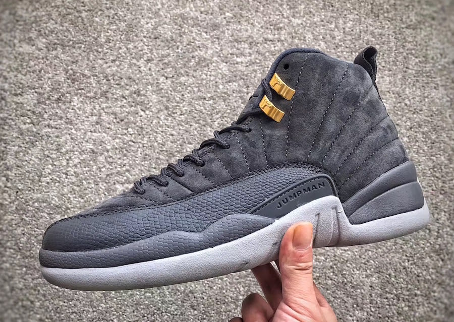 Air Jordan 12 Dark Grey 2017 Release Date 130690-005 (8)