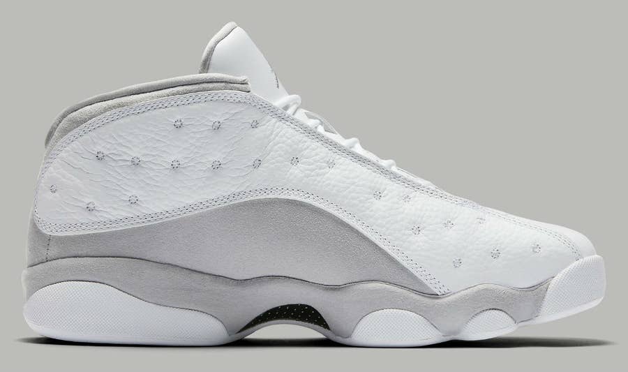 Release Reminder: Air Jordan 13 Low Pure Platinum •