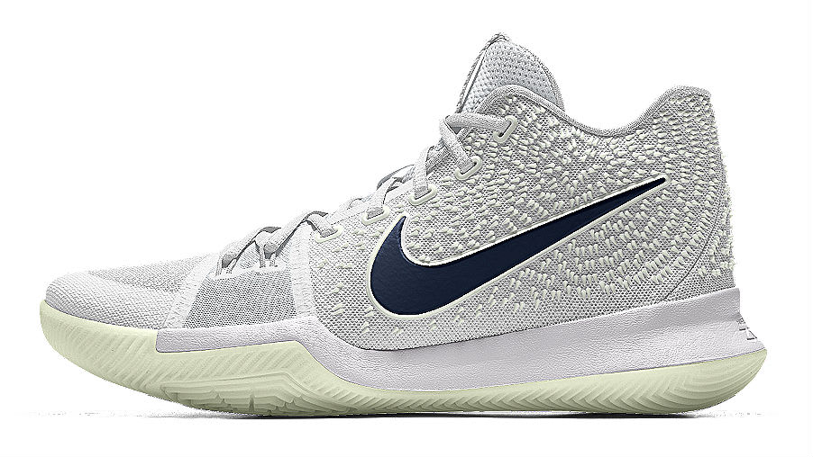 NIKEiD Kyrie 3 Release Date White