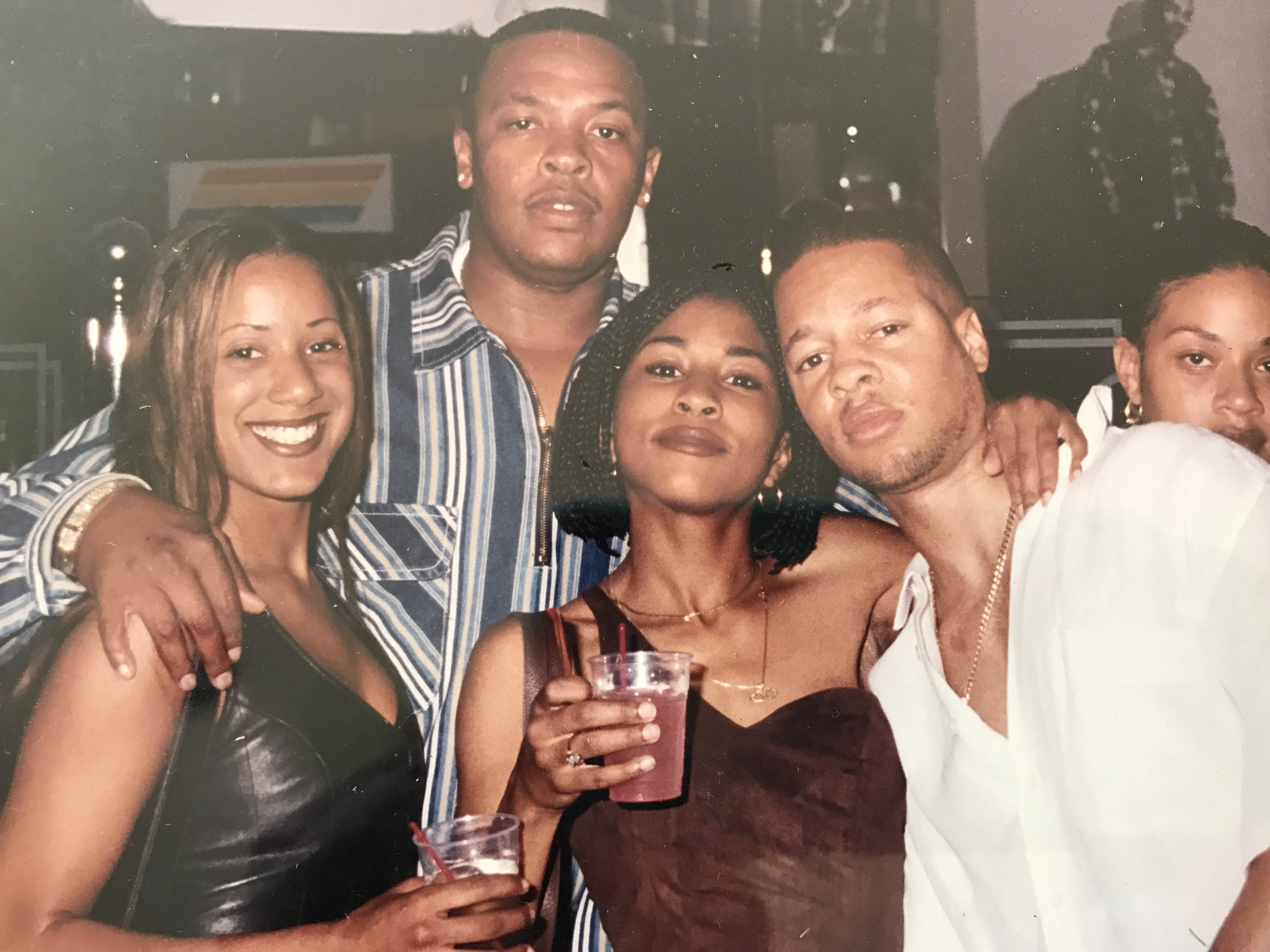 Kenya Ware with Dr. Dre