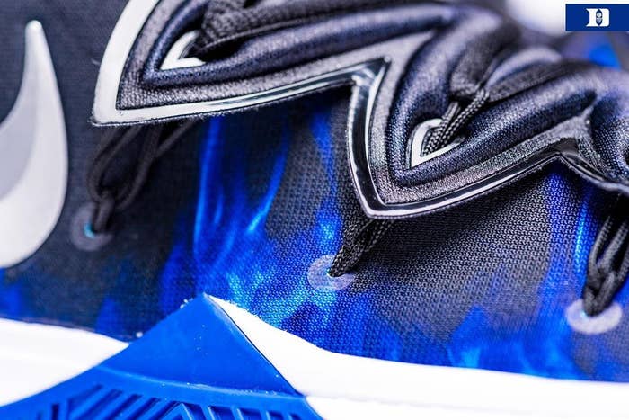 Nike Kyrie 5 &#x27;Duke&#x27; Flame PE (Shroud Detail)