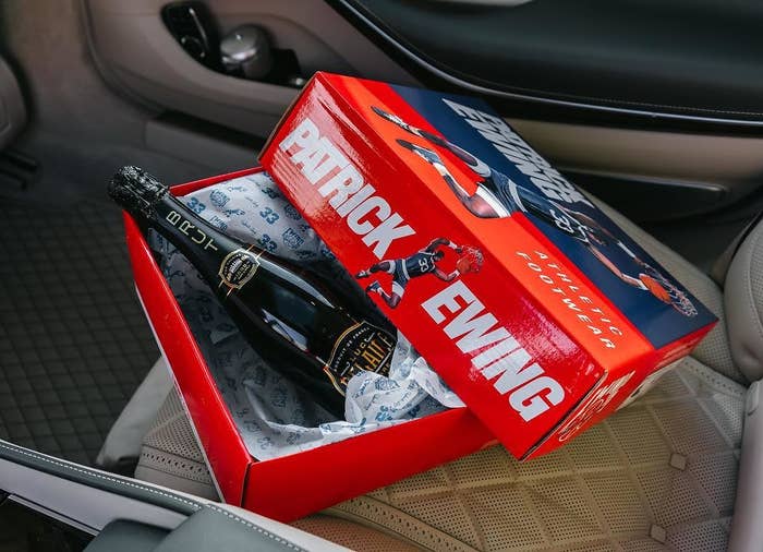 Rick Ross x Ewing 33 Hi Release Date Box