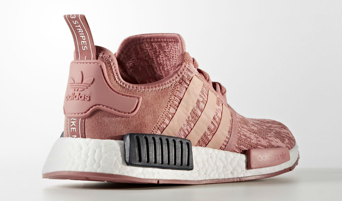 Adidas NMD R1 Primeknit Raw Pink Release Date Lateral BY9648