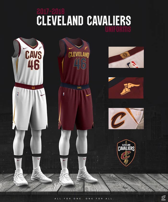 Cleveland Cavaliers Nike Uniform