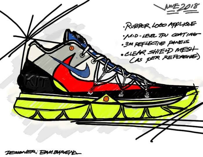 Rokit x Nike Kyrie 5 Sketch