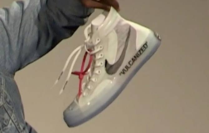 Abloh Shares Unreleased Nike and Jordan | Complex