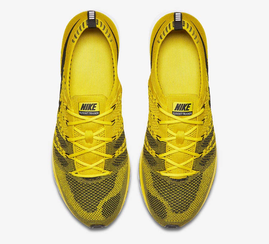 Nike flyknit 2024 trainer citron