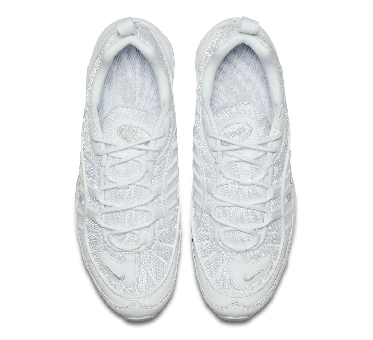Nike Air Max 98 White Pure Platinum Release Date 640744-106 Top