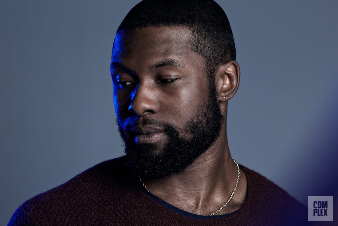 Trevante Rhodes Thoughtful