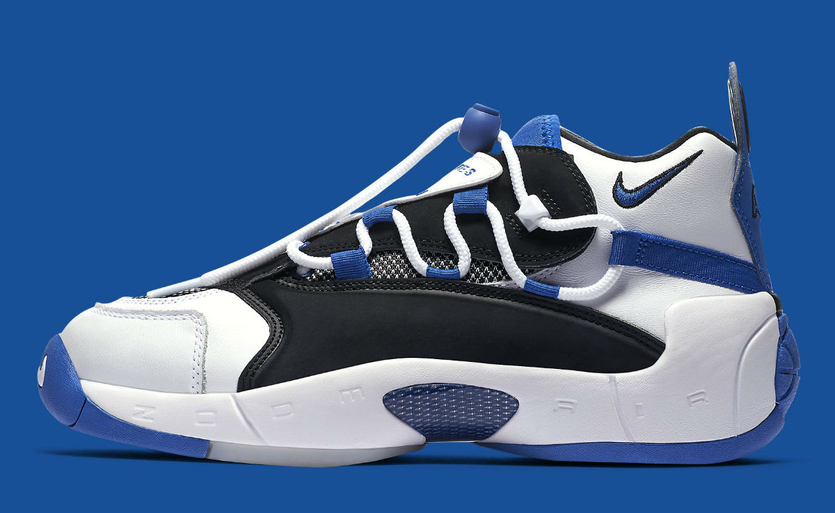 Nike Air Swoopes 2 II White Blue Release Date 917592-101 Profile
