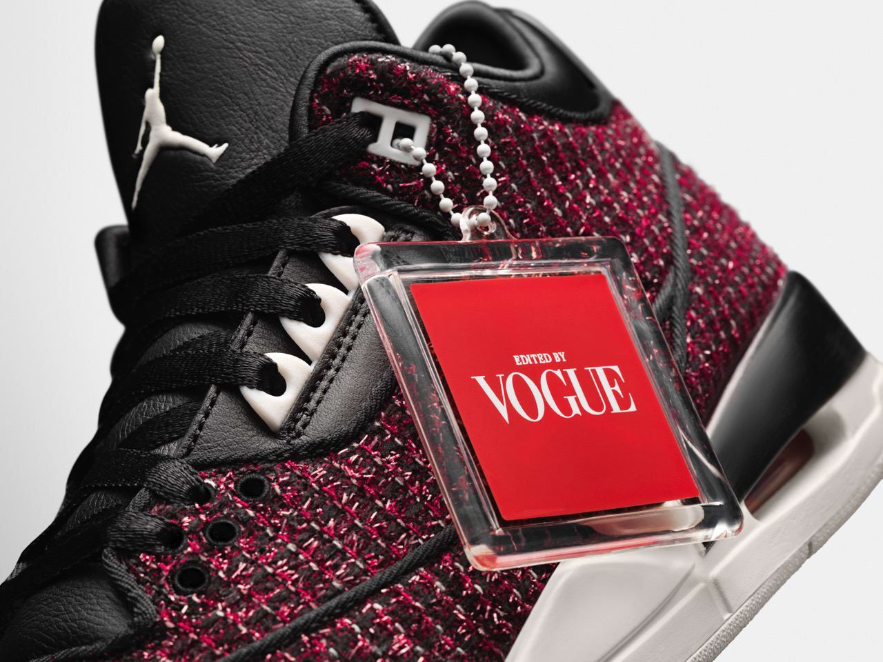 Vogue x Air Jordan 3 &#x27;AWOK/Red&#x27;
