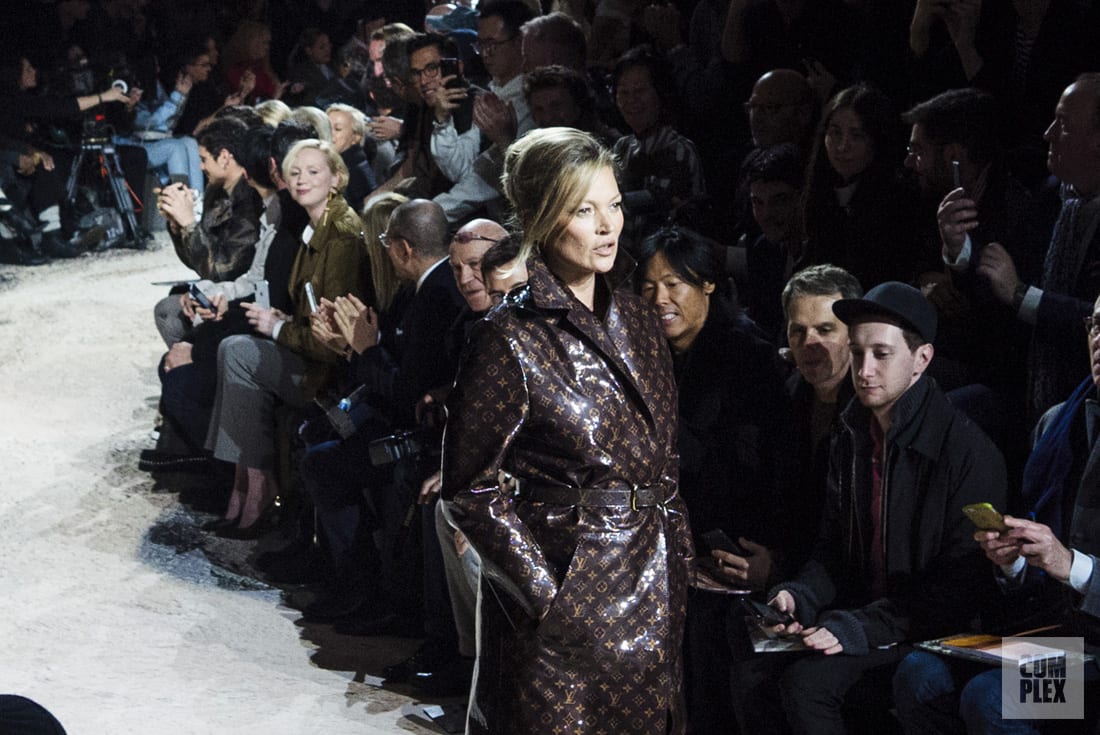 Naomi and Kate Close Out the Louis Vuitton Menswear Show