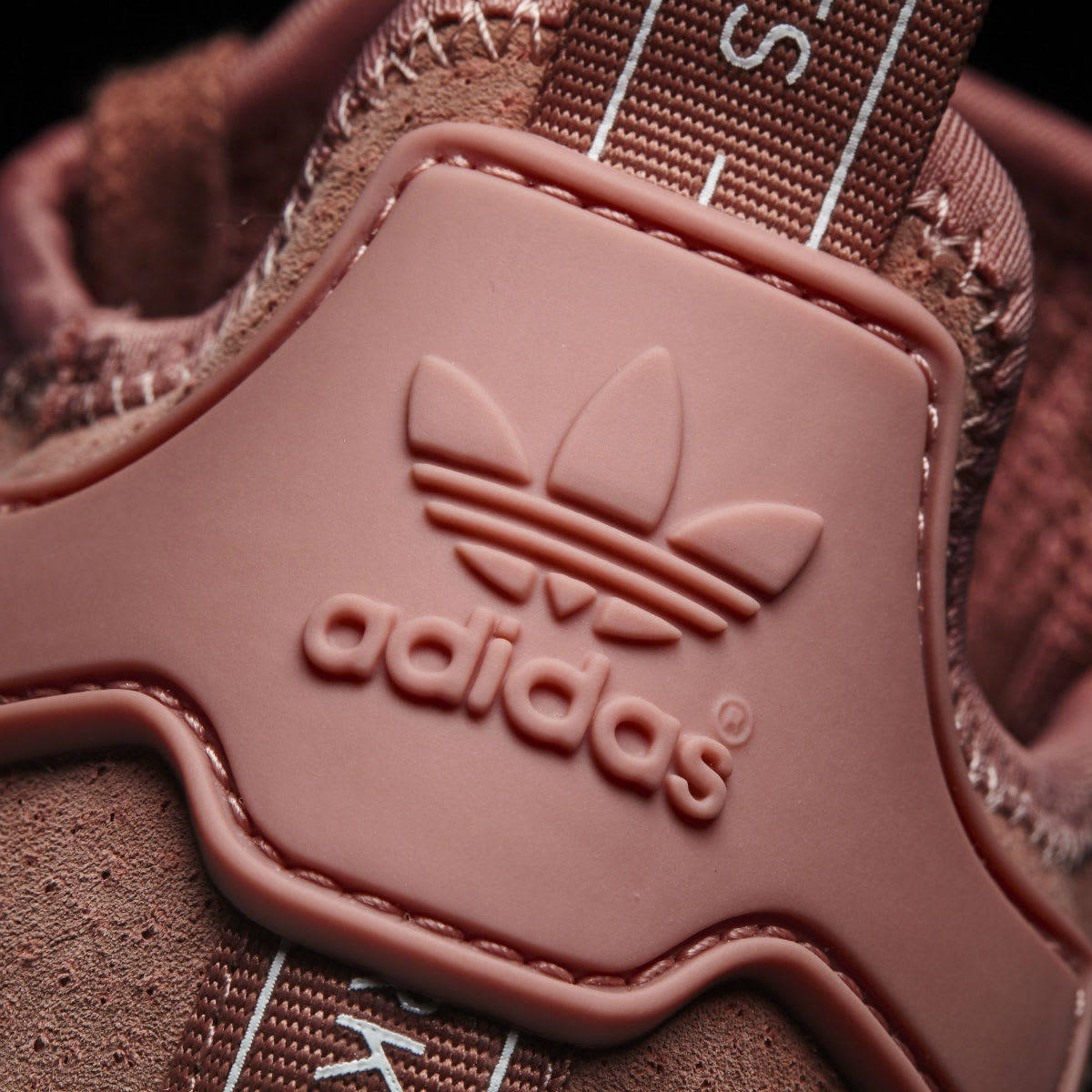 Adidas NMD R1 Primeknit Raw Pink Release Date Heel BY9648