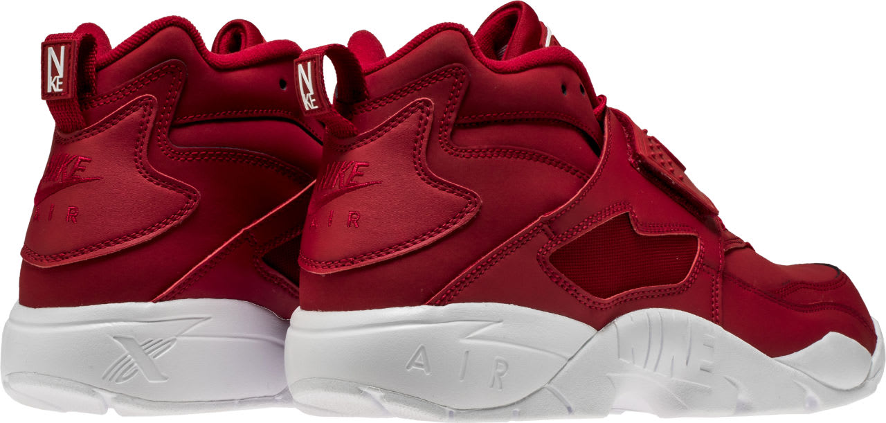 Nike Air Diamond Turf Red White 309434-600 Heel