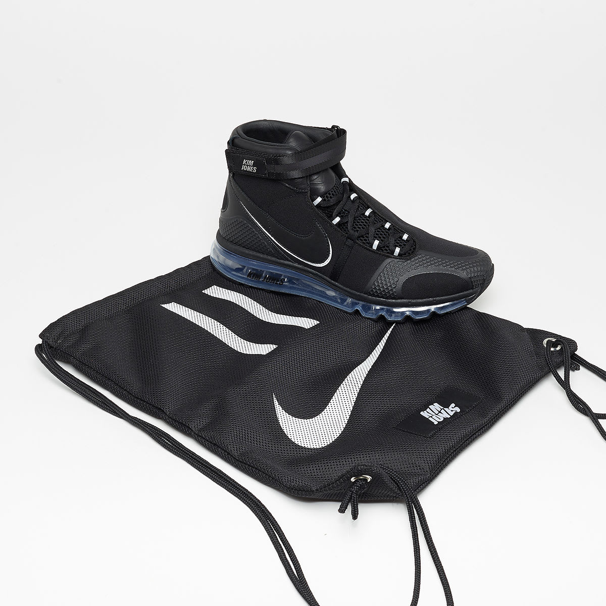 Kim Jones x NikeLab Air Max 360 HI/JK &#x27;Black&#x27; AO2313-001 (Packaging)