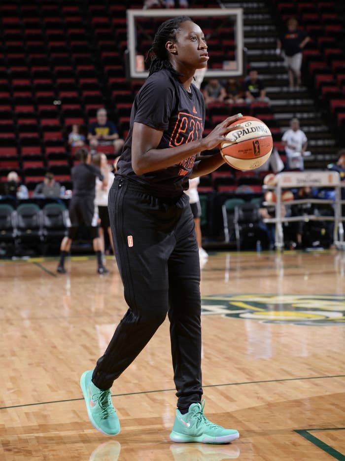 Tina Charles Nike Kyrie 3 WNBA All-Star PE