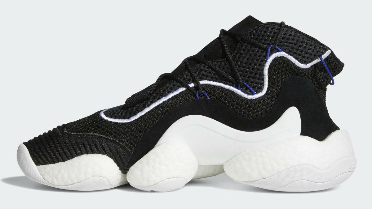 Adidas Crazy BYW LVL 1 Black White Release Date CQ0991 Medial