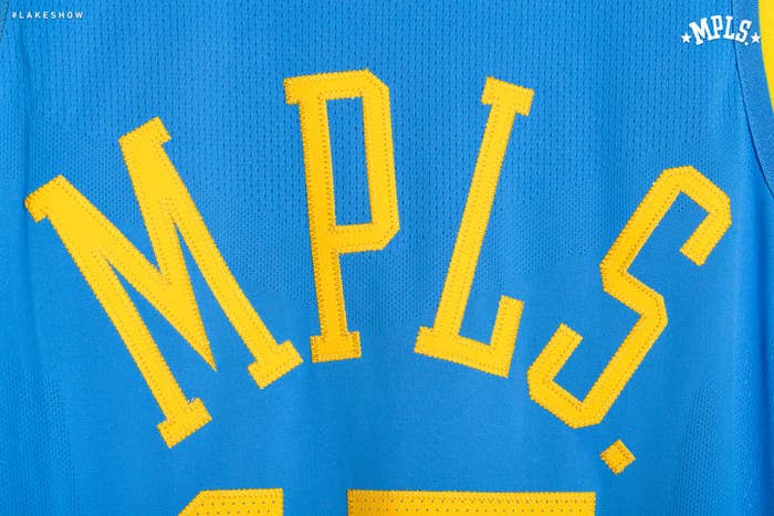 Lakers officially unveil baby blue 'MPLS' throwback uniform