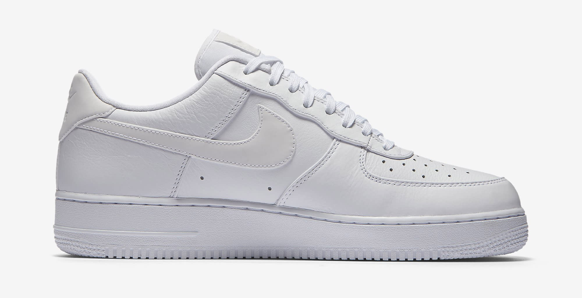 Nike Air Force 1 White Reflective 905345-100 Medial