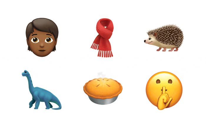 GIF of new Apple emojis