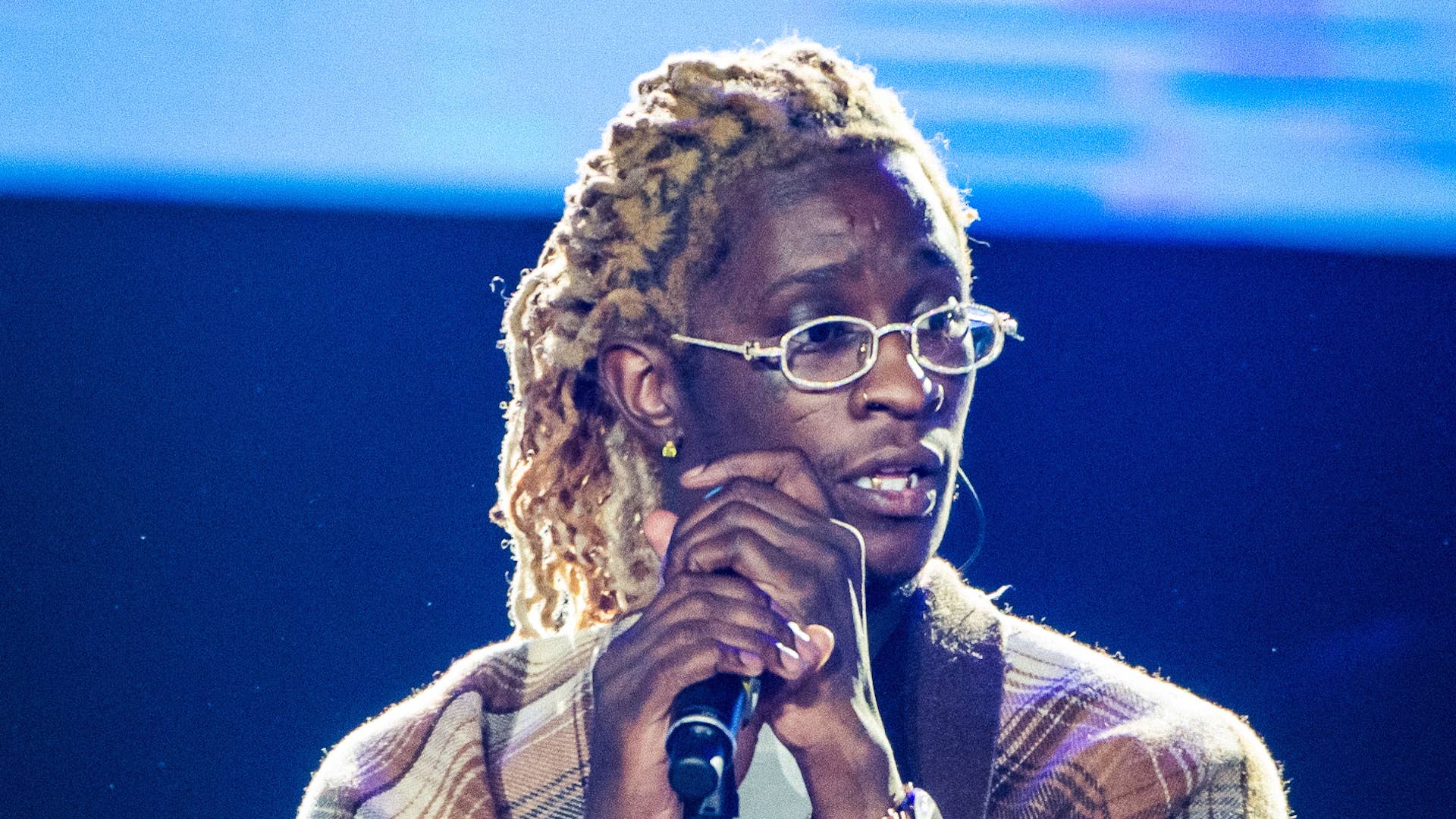 Young Thug performs during Day 1 of Redfestdxb
