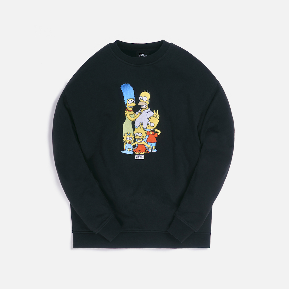 Kith for The Simpsons hoodie 白 S