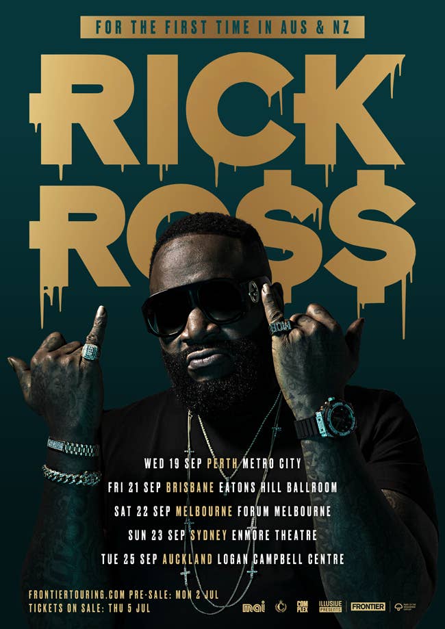 Rick Ross Announces 2018 Australian Tour