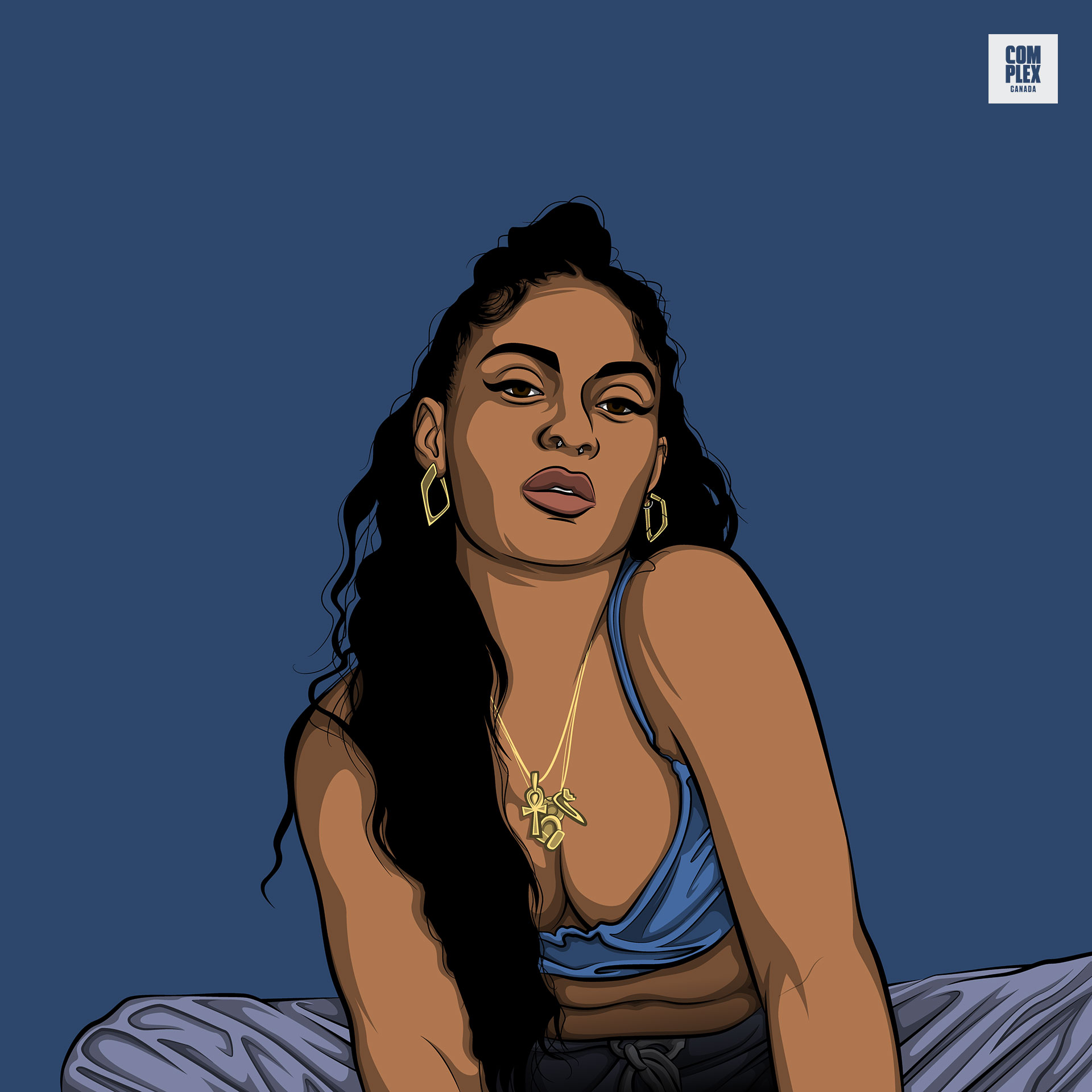 Jessie Reyez illustration